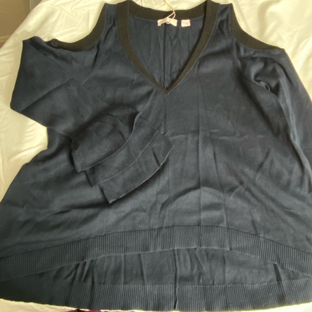 Sass and bide cold shoulder sweater